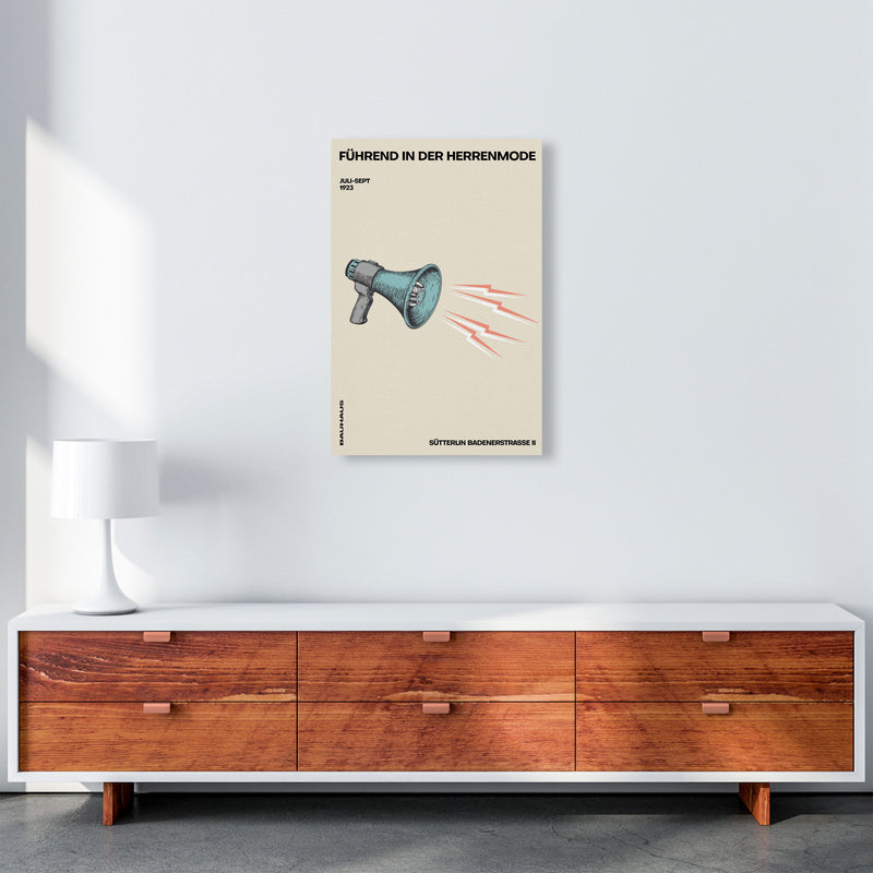 Bauhaus Megaphone Art Print by Jason Stanley A2 Canvas