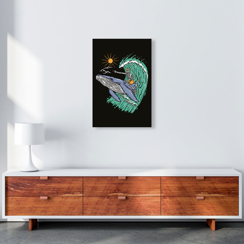 Going Straight! Art Print by Jason Stanley A2 Canvas