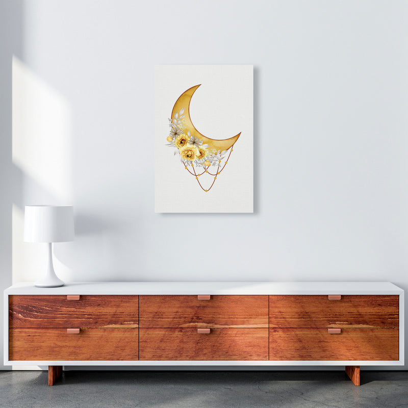 Watercolor Moon Art Print by Jason Stanley A2 Canvas