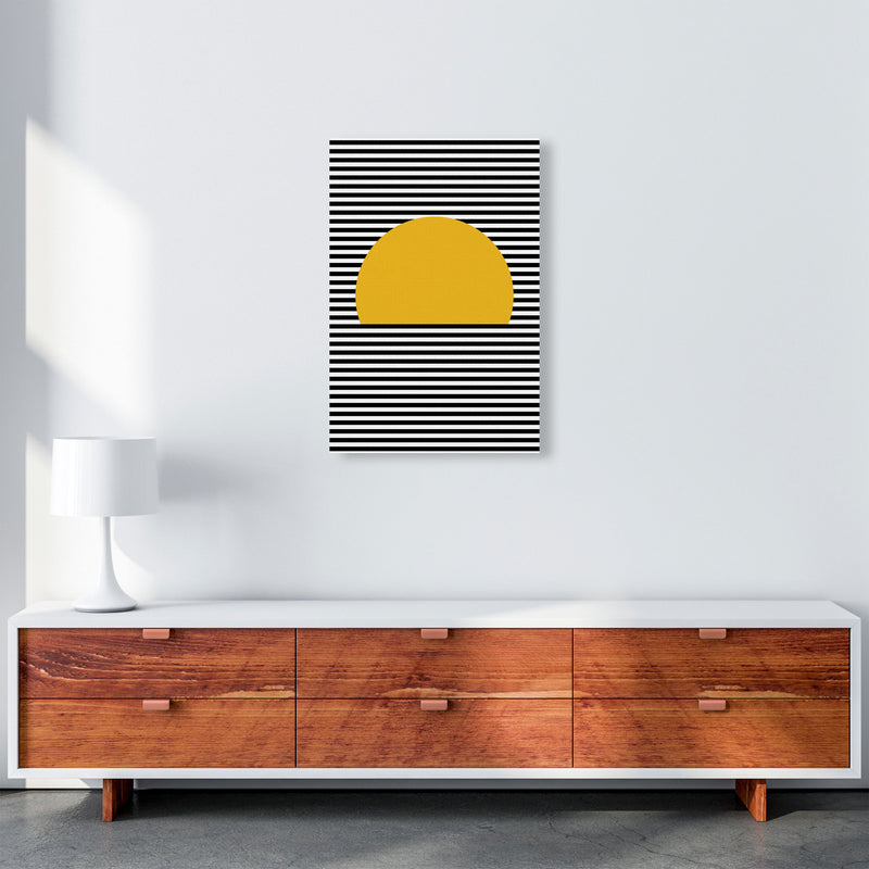 Sunset Line Art Art Print by Jason Stanley A2 Canvas