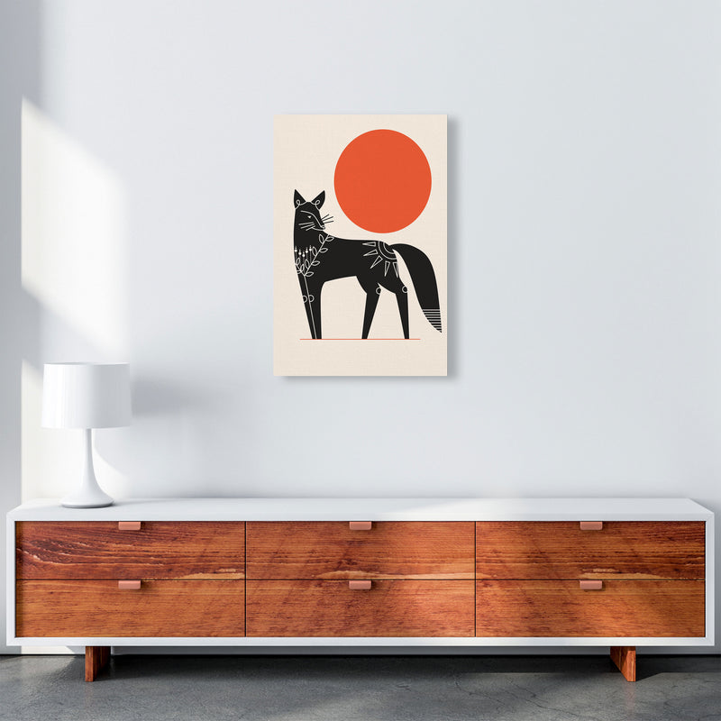 Fox And The Sun Art Print by Jason Stanley A2 Canvas