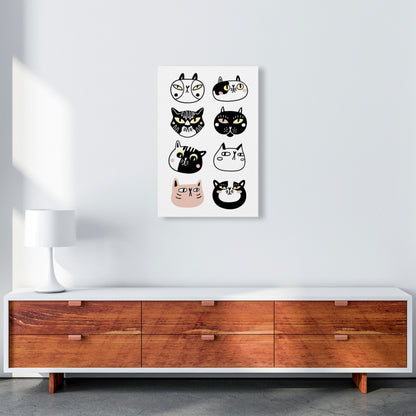 Crazy Cat Lady Art Print by Jason Stanley A2 Canvas
