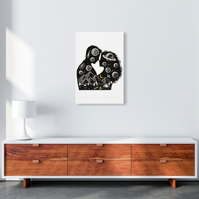 Galactic Love Art Print by Jason Stanley A2 Canvas