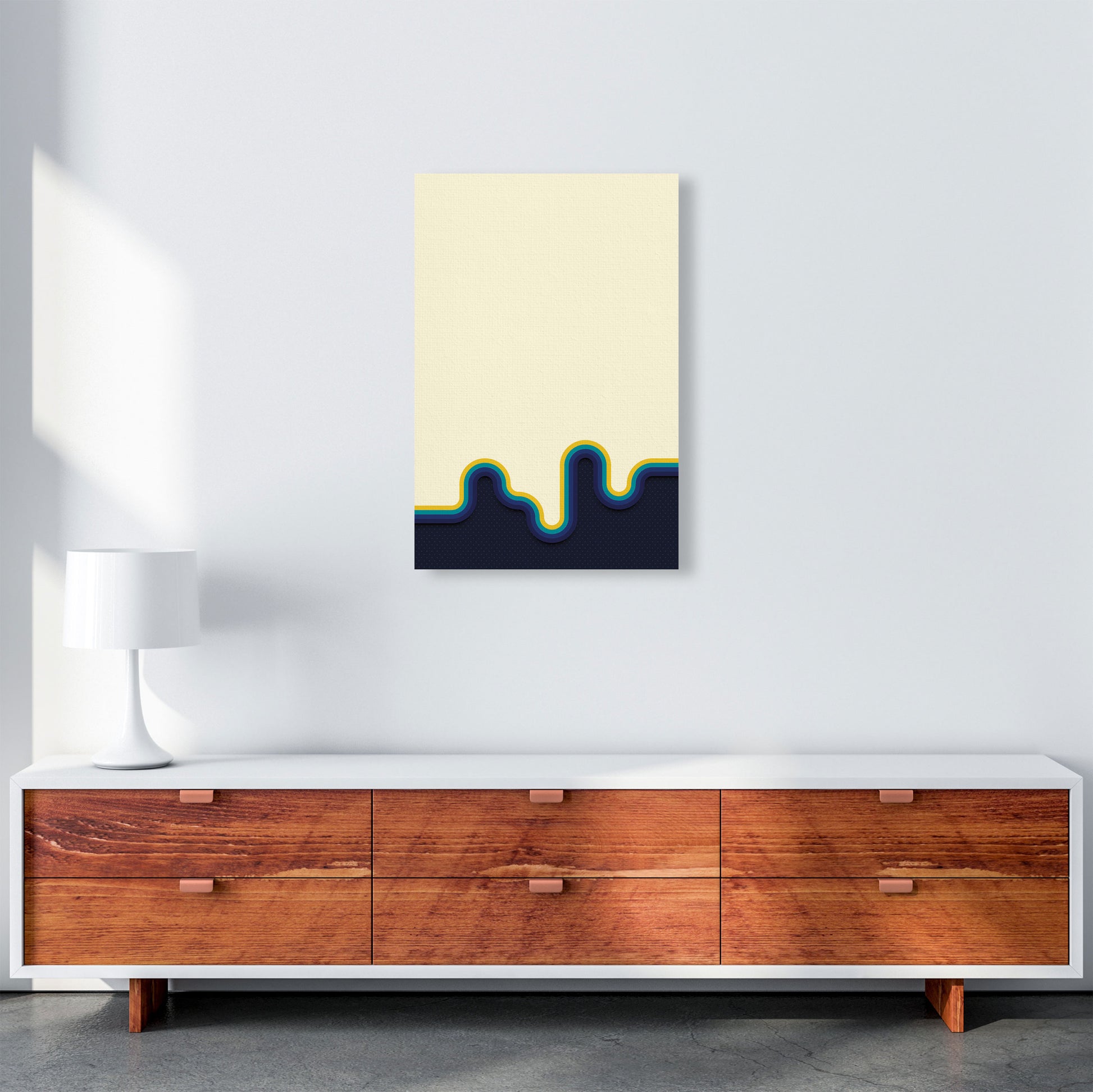 Melty Vibes Art Print by Jason Stanley A2 Canvas
