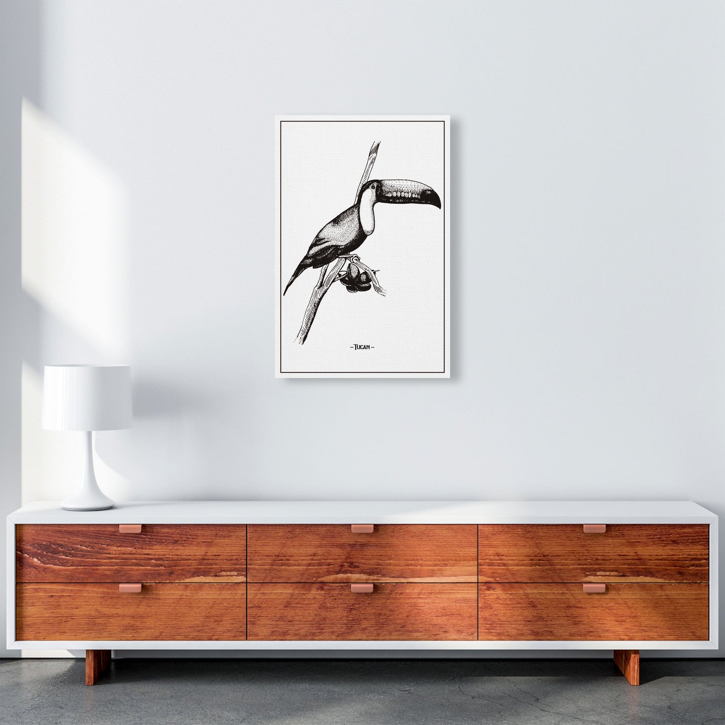 Tucan Art Print by Jason Stanley A2 Canvas