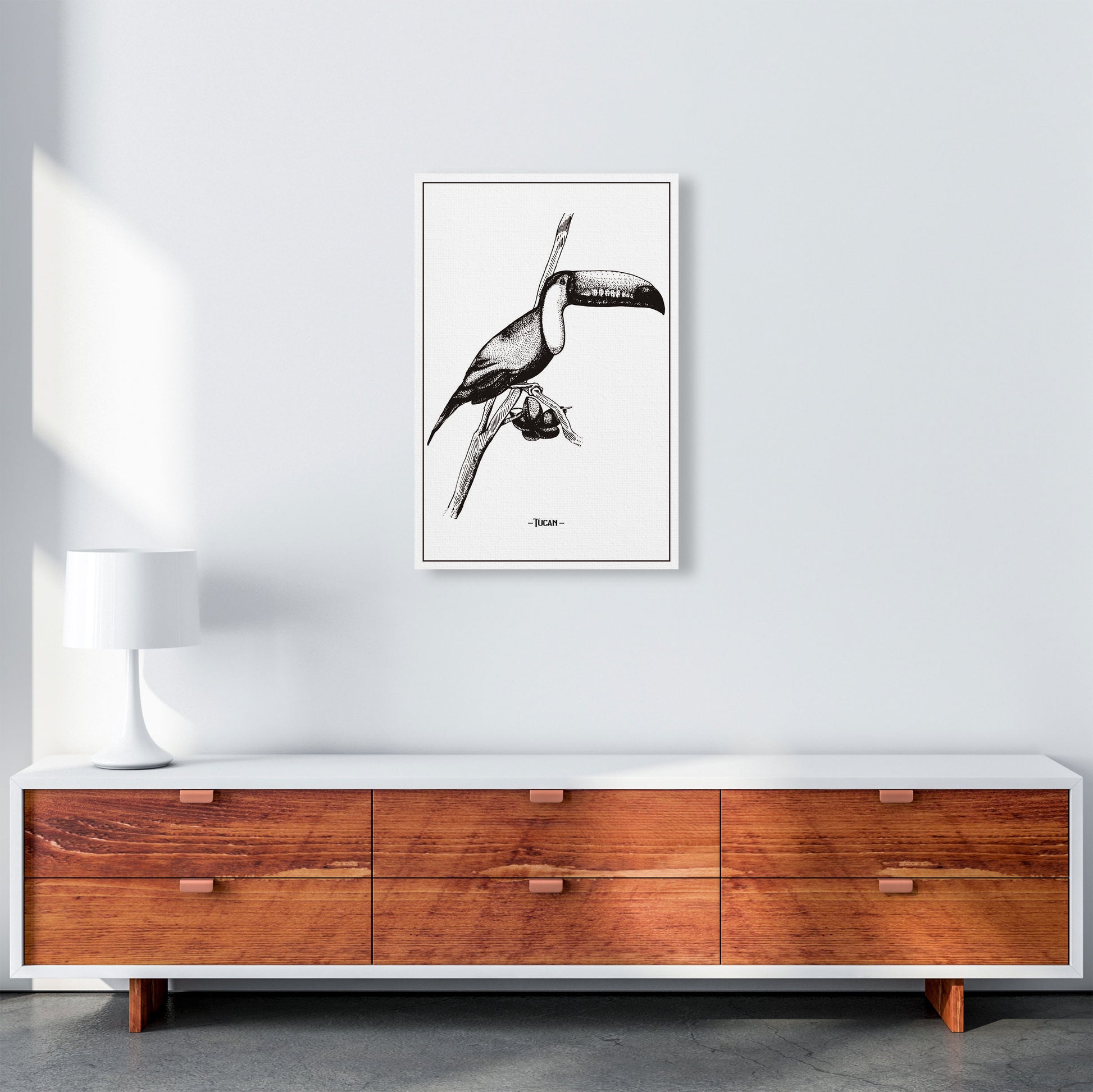 Tucan Art Print by Jason Stanley A2 Canvas