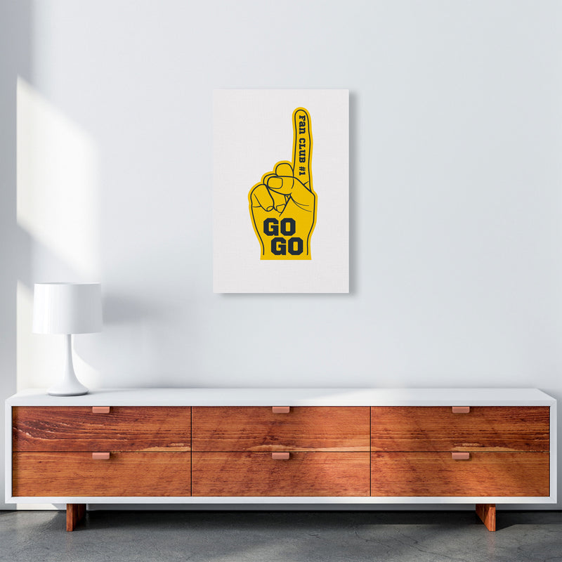 Fan Club Art Print by Jason Stanley A2 Canvas