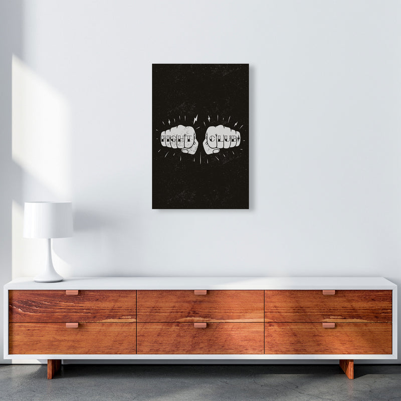 Fight Club Art Print by Jason Stanley A2 Canvas