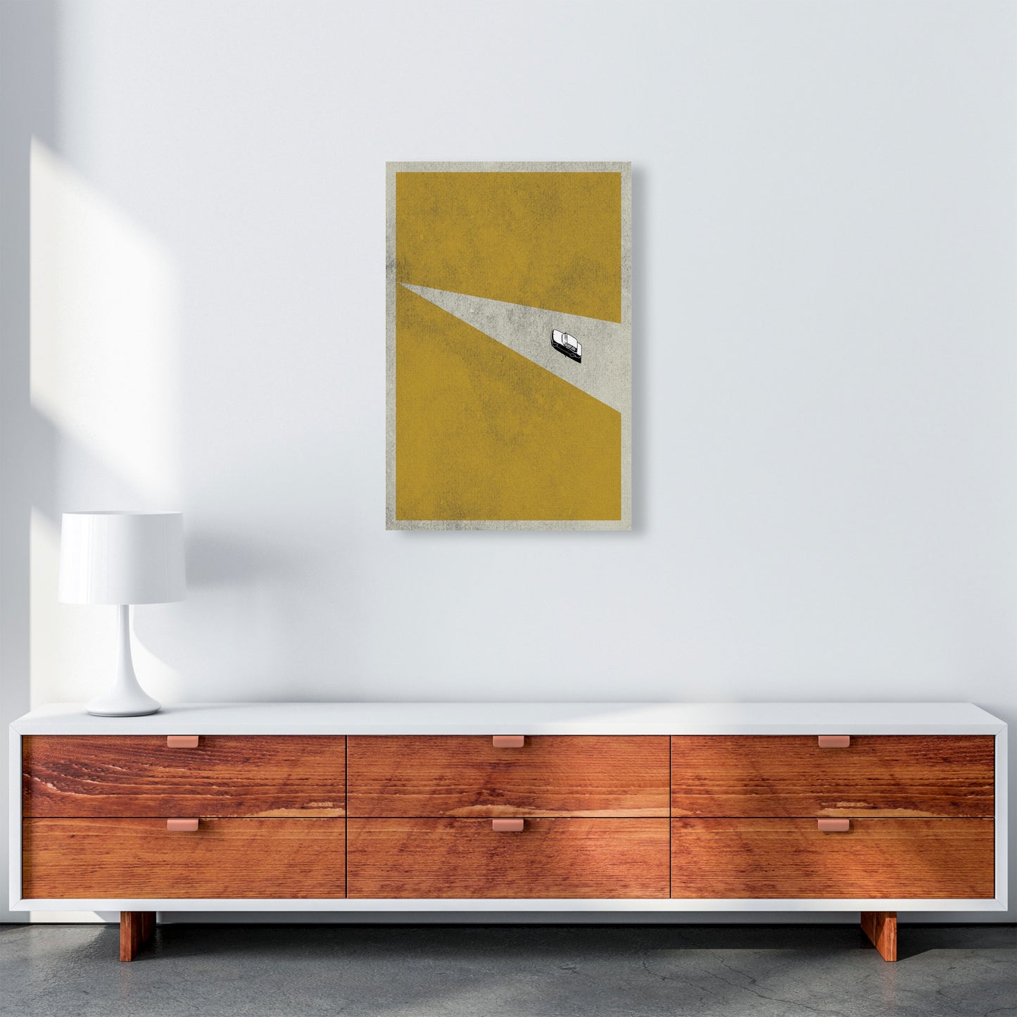 Car Series 1 Art Print by Jason Stanley A2 Canvas