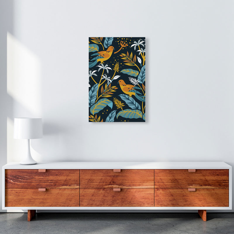 Birds And Plants Art Print by Jason Stanley A2 Canvas