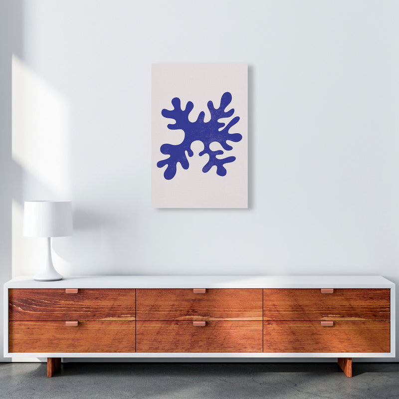 Abstract Blue Algae Art Print by Jason Stanley A2 Canvas