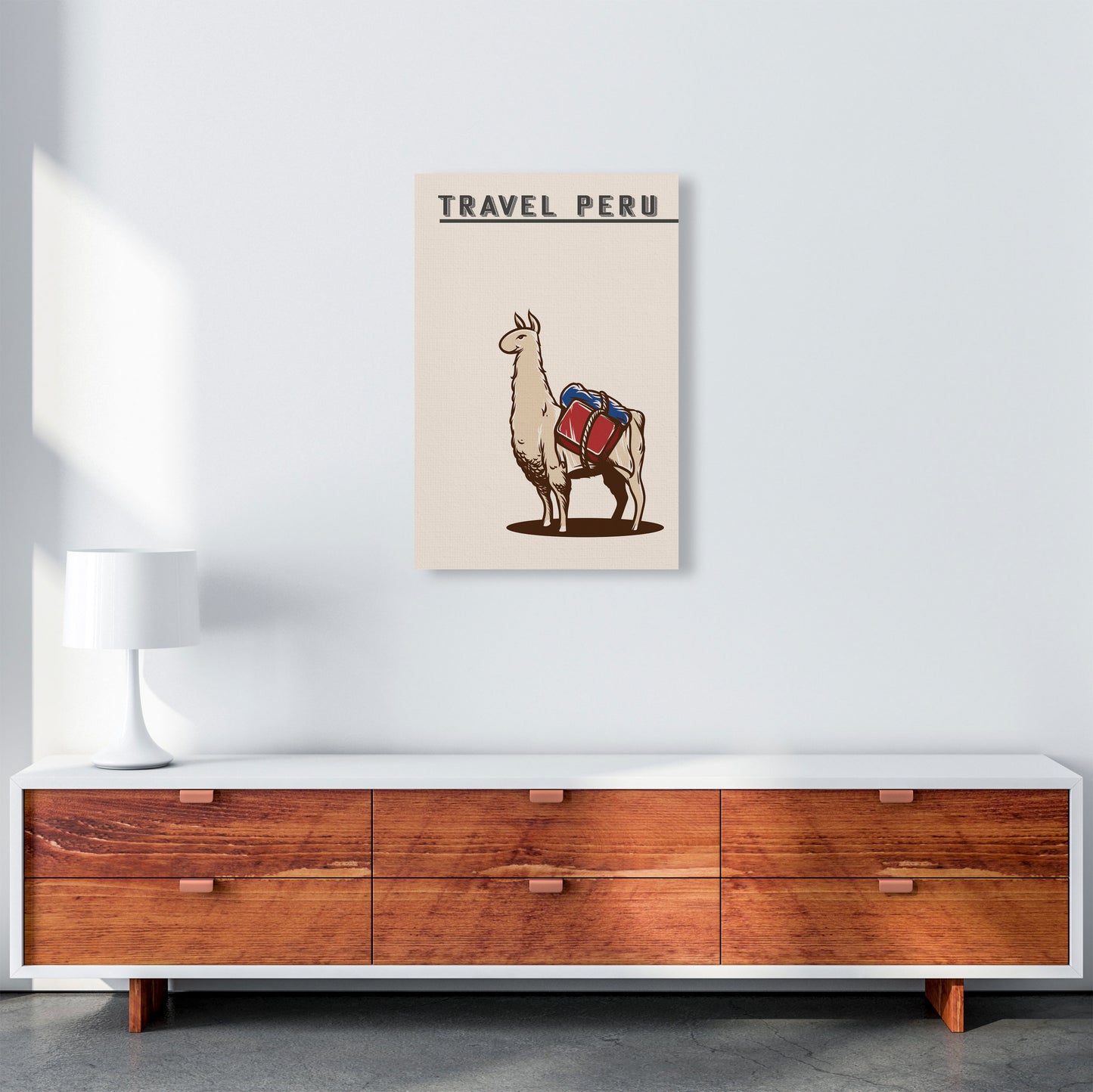 Travel Peru Art Print by Jason Stanley A2 Canvas