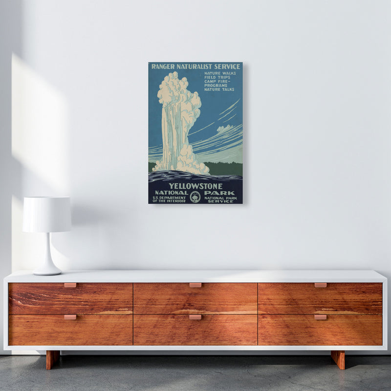 Yellowstone National Park Art Print by Jason Stanley A2 Canvas