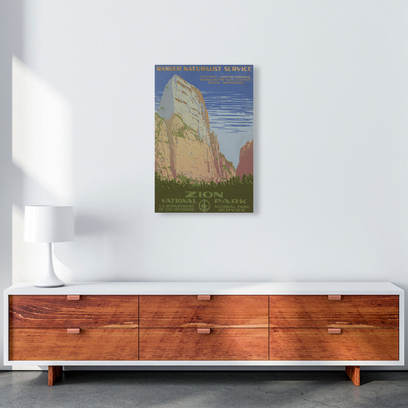 Zion National Park Art Print by Jason Stanley A2 Canvas