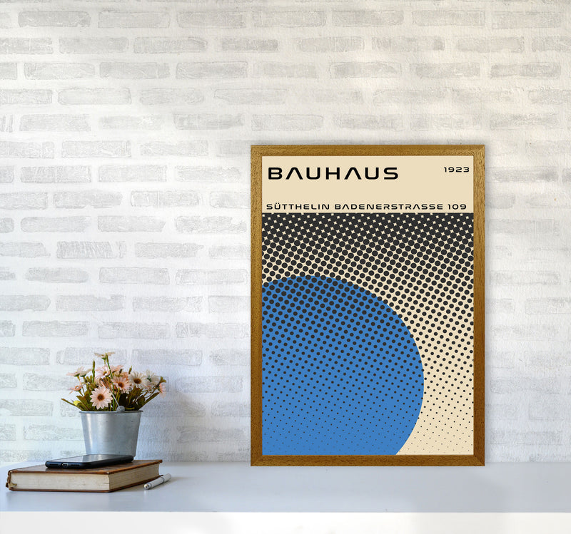 Bauhaus Geometric Blue Vibe II Art Print by Jason Stanley A2 Print Only