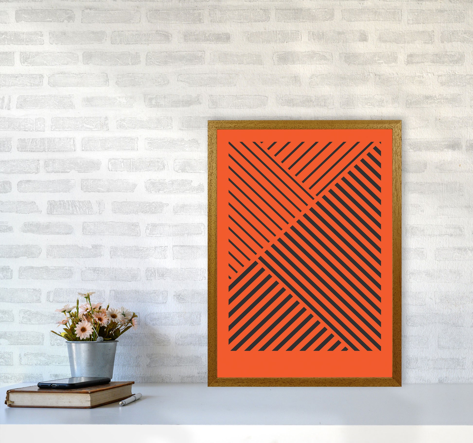 Minimal Geometric Series - 23 Art Print by Jason Stanley A2 Print Only