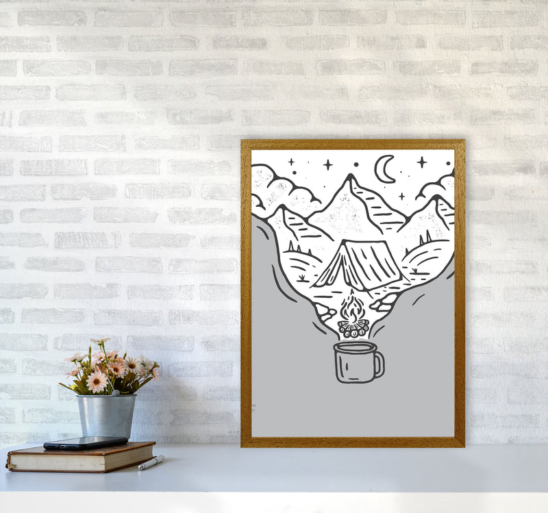 It All Started With Coffee Art Print by Jason Stanley A2 Print Only