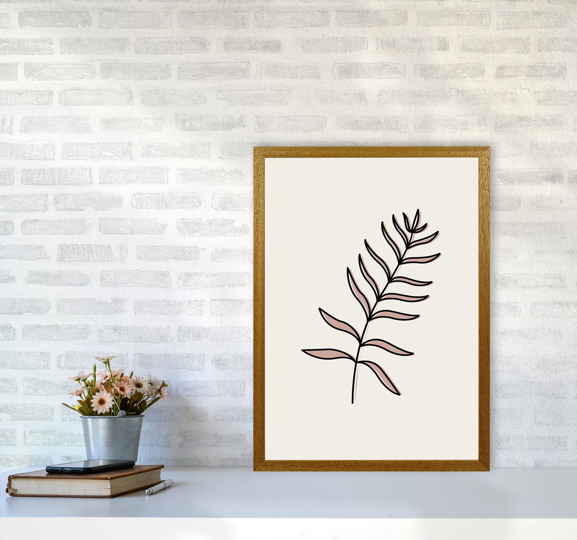 Abstract Tropical Leaves I Art Print by Jason Stanley A2 Print Only
