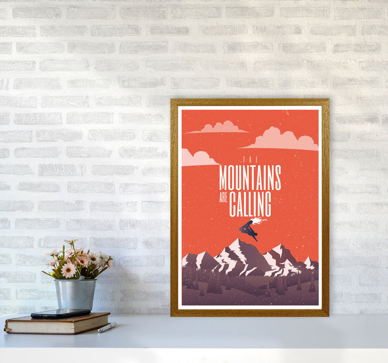 The Mountains Are Calling Art Print by Jason Stanley A2 Print Only