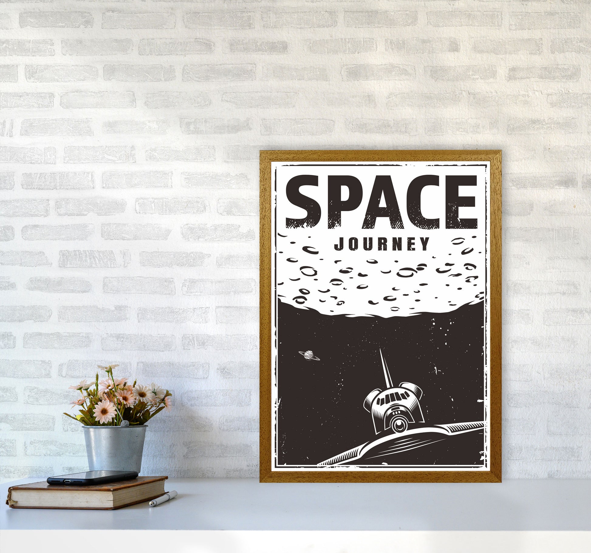 Outer Space Series - #20 Art Print by Jason Stanley A2 Print Only