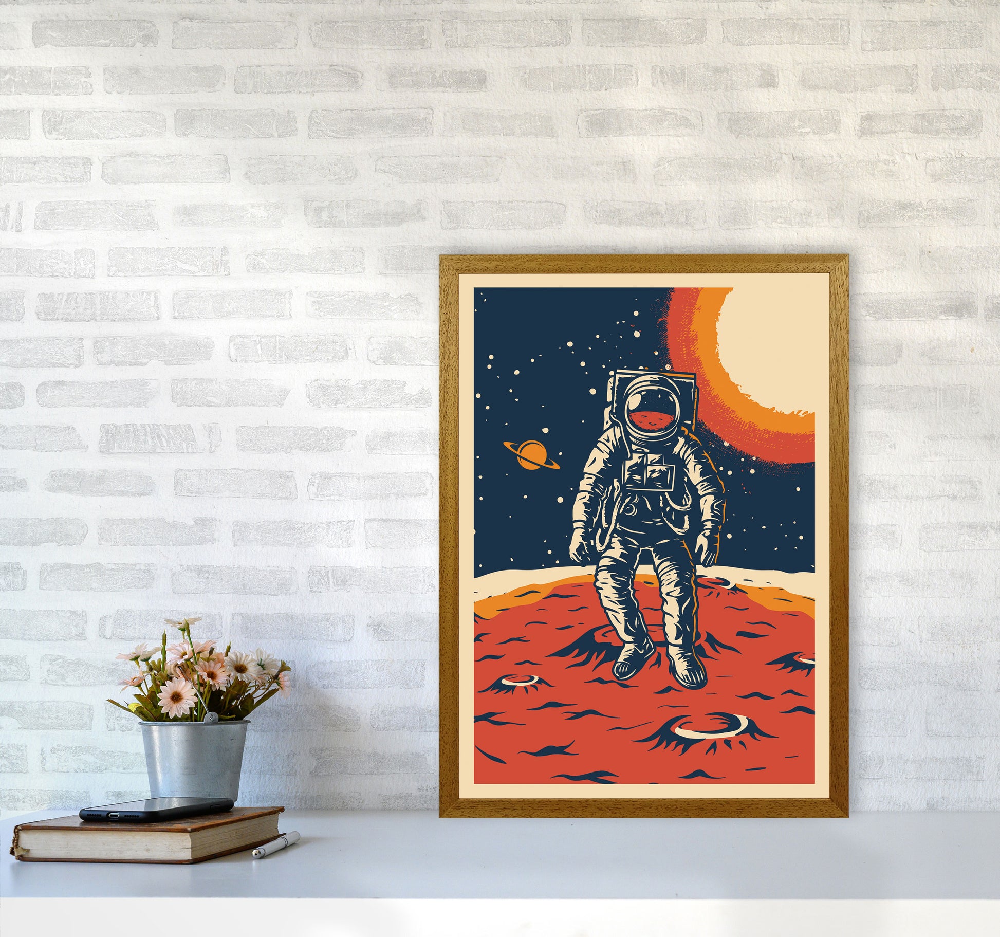 Outer Space Series - #11 Art Print by Jason Stanley A2 Print Only