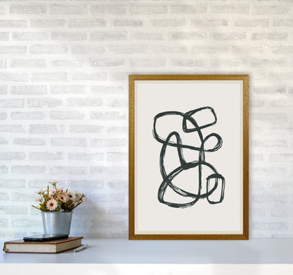 Modern Abstract Shapes 1 Art Print by Jason Stanley A2 Print Only