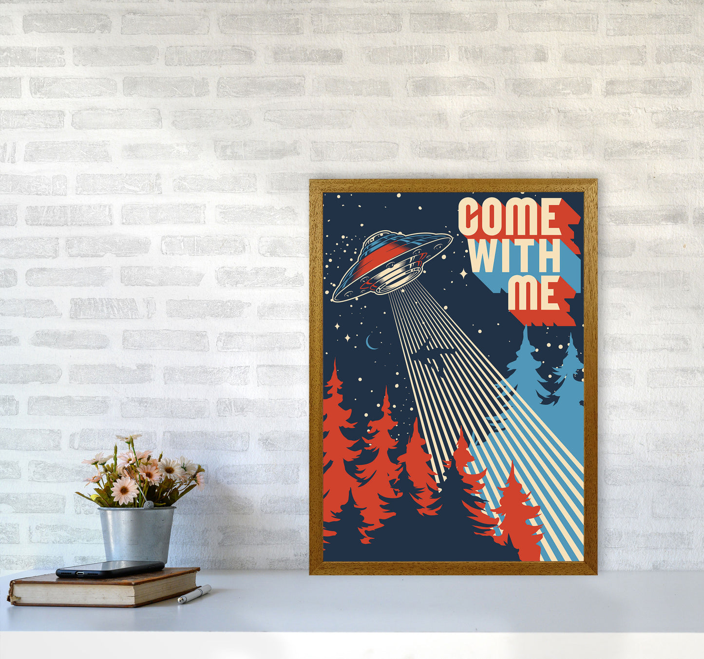 Outer Space Series - #7 Art Print by Jason Stanley A2 Print Only