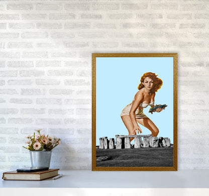 Attack On Stonehenge Art Print by Jason Stanley A2 Print Only