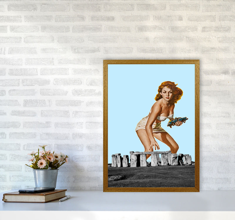 Attack On Stonehenge Art Print by Jason Stanley A2 Print Only