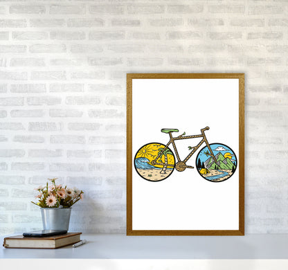 Best Bike Ride Ever Art Print by Jason Stanley A2 Print Only