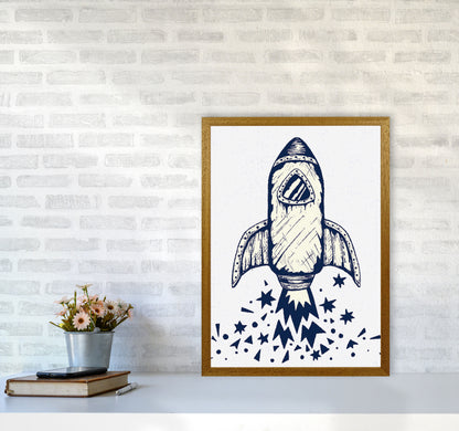 5-4-3-2-1-Blastoff Art Print by Jason Stanley A2 Print Only