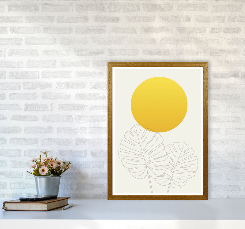 Botanical Yellow 1 Art Print by Jason Stanley A2 Print Only