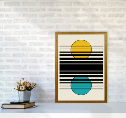 Geometric Suns III Art Print by Jason Stanley A2 Print Only