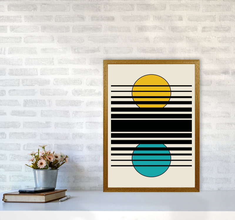 Geometric Suns III Art Print by Jason Stanley A2 Print Only