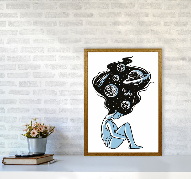 Head In The Clouds Art Print by Jason Stanley A2 Print Only