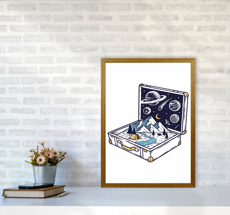 Carry On Carry All Art Print by Jason Stanley A2 Print Only
