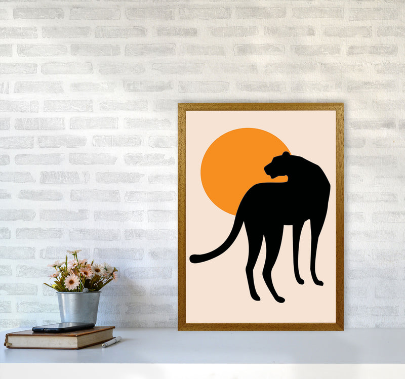 Leopard Sun Poster Art Print by Jason Stanley A2 Print Only