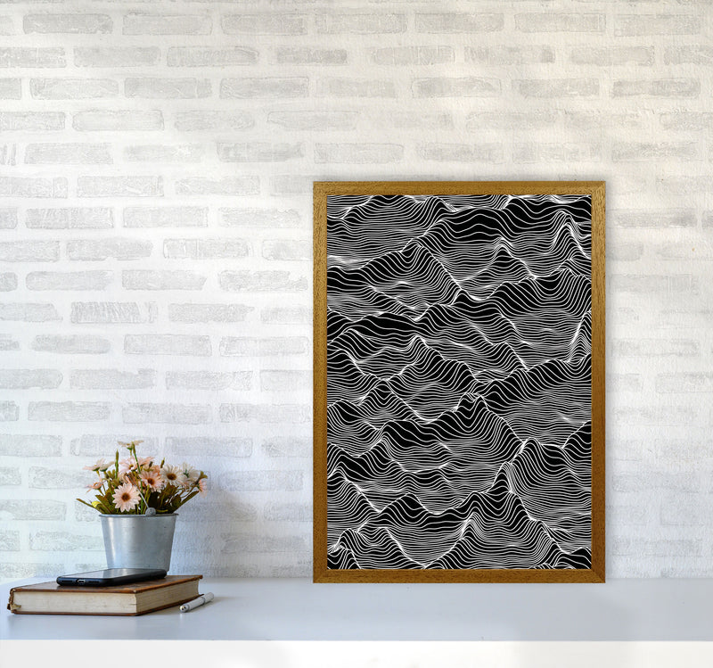 Abstract Mountains Art Print by Jason Stanley A2 Print Only