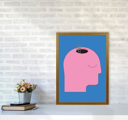 Keep An Open Mind Art Print by Jason Stanley A2 Print Only