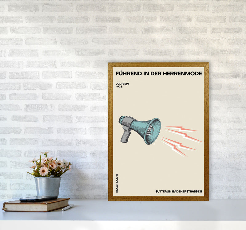 Bauhaus Megaphone Art Print by Jason Stanley A2 Print Only