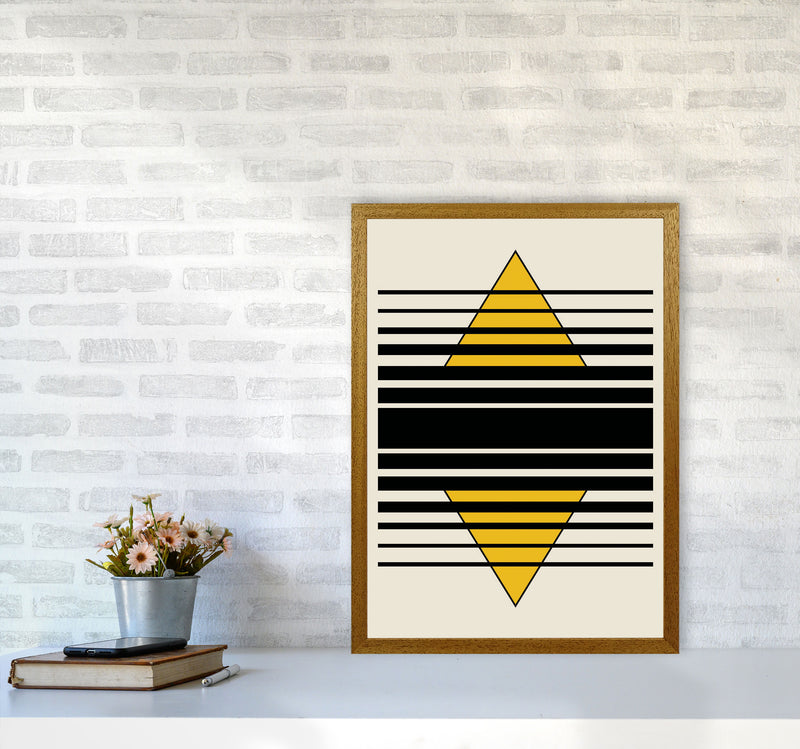 Geometric Pyramid Art Print by Jason Stanley A2 Print Only