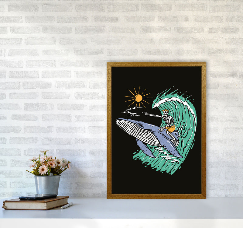 Going Straight! Art Print by Jason Stanley A2 Print Only