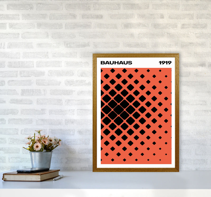 Bauhaus 1919 Red Art Print by Jason Stanley A2 Print Only