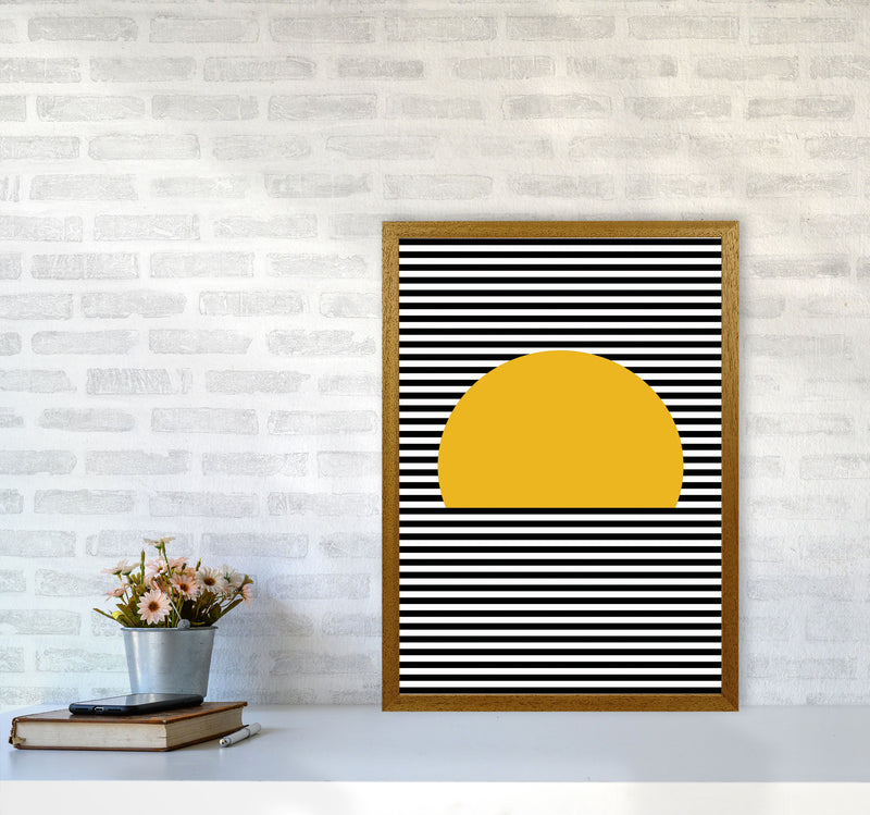 Sunset Line Art Art Print by Jason Stanley A2 Print Only