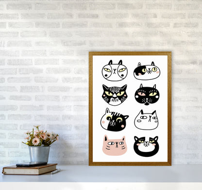 Crazy Cat Lady Art Print by Jason Stanley A2 Print Only