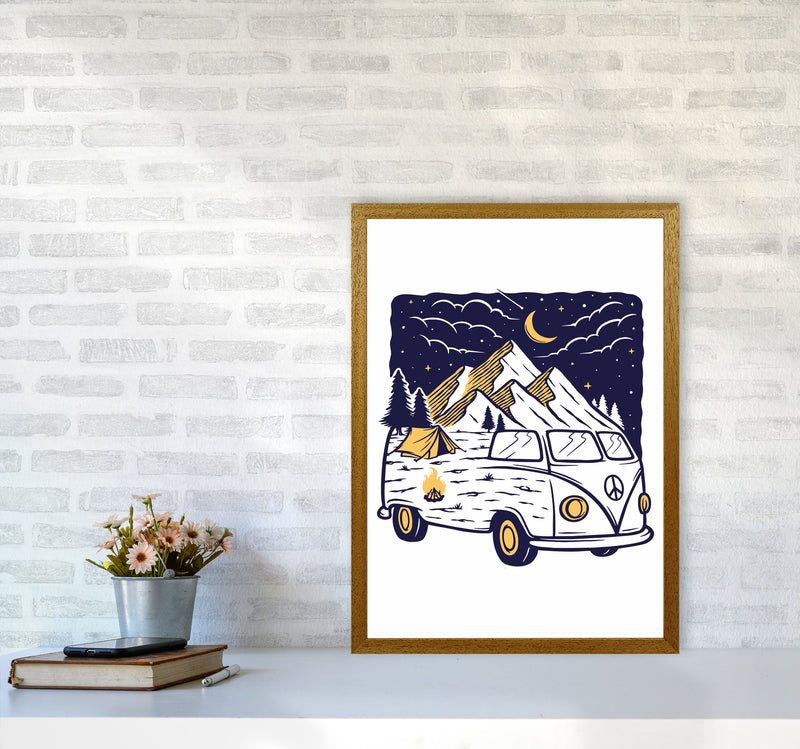 Camping Is Fun Art Print by Jason Stanley A2 Print Only