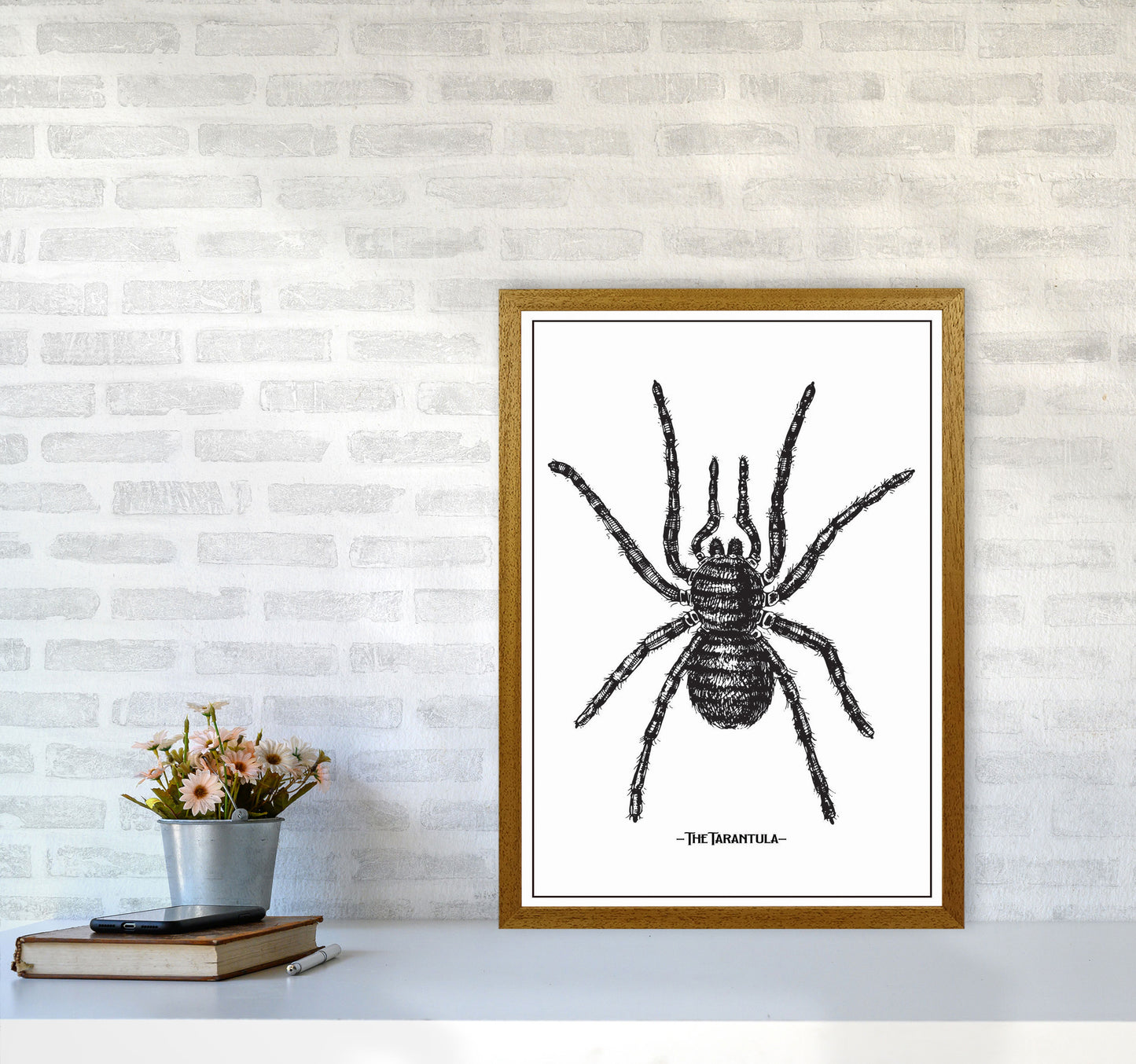 The Tarantula Art Print by Jason Stanley A2 Print Only