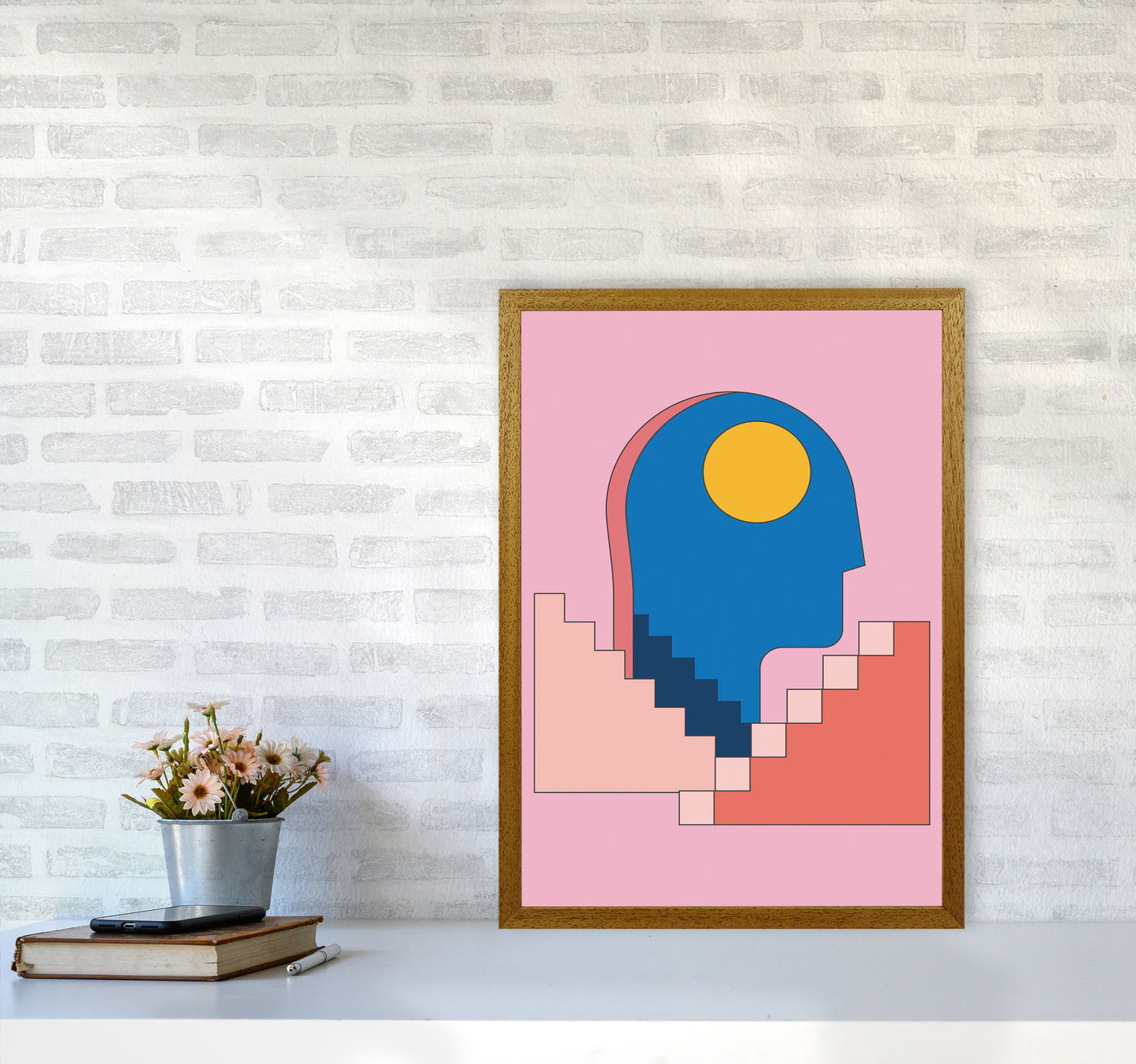 Keep Climbing Art Print by Jason Stanley A2 Print Only