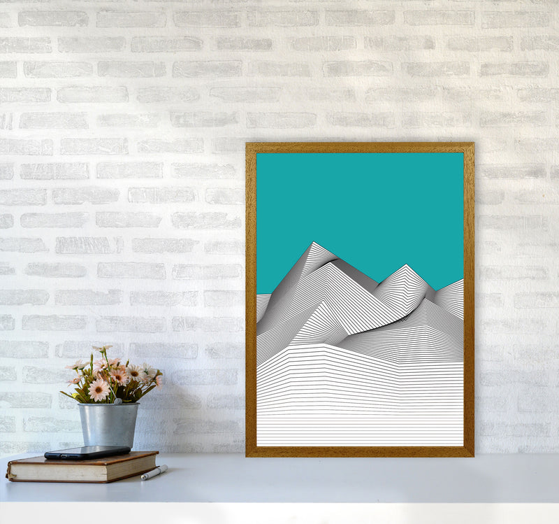 Blue Mountain Art Print by Jason Stanley A2 Print Only