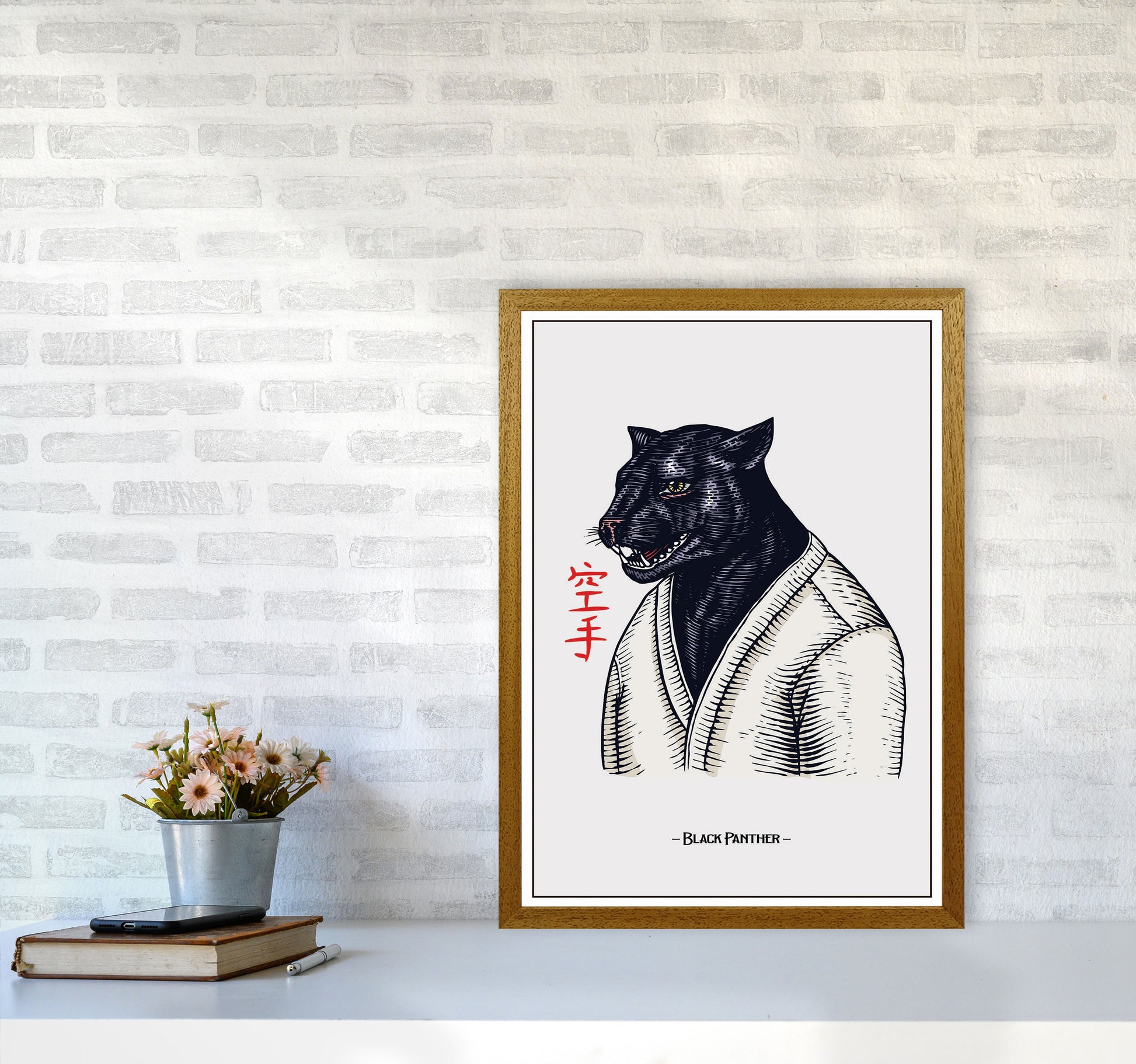 Black Panther Art Print by Jason Stanley A2 Print Only